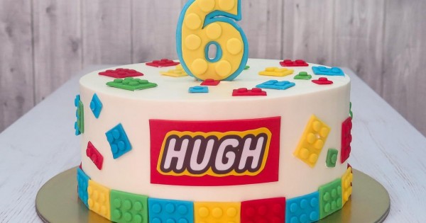 LEGO Building Blocks Cake